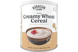 Creamy White Freeze Dried Cereal By Augason Farms: A Wholesome and Convenient Breakfast Option