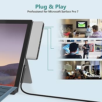 Amazon.com: Surface Pro 7 Hub Docking Station with 4K HDMI, USB-C