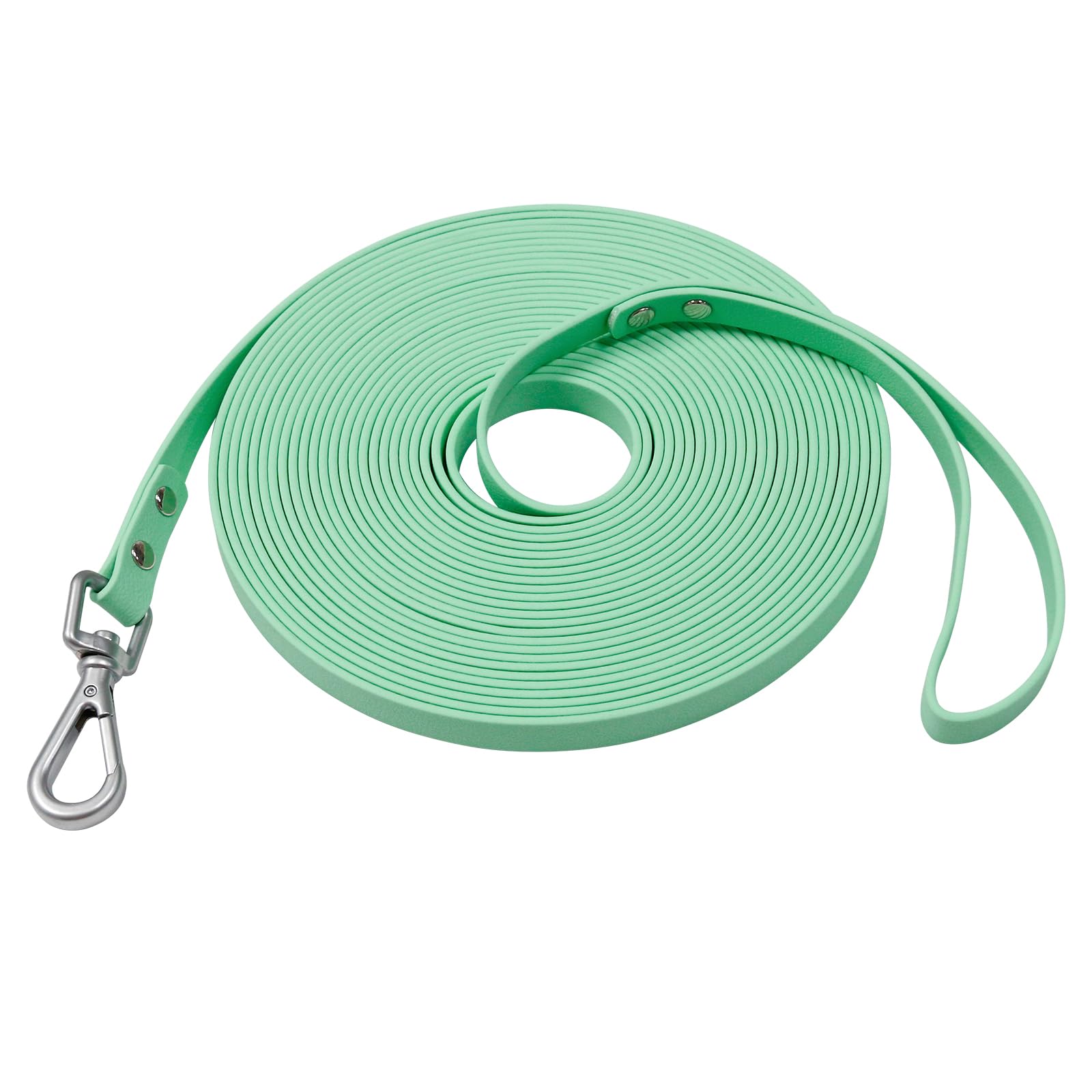 Long Dog Leash Waterproof Recall Training Lead Outdoor Long Line Great for Training, Beach, Play, Camping, or Backyard