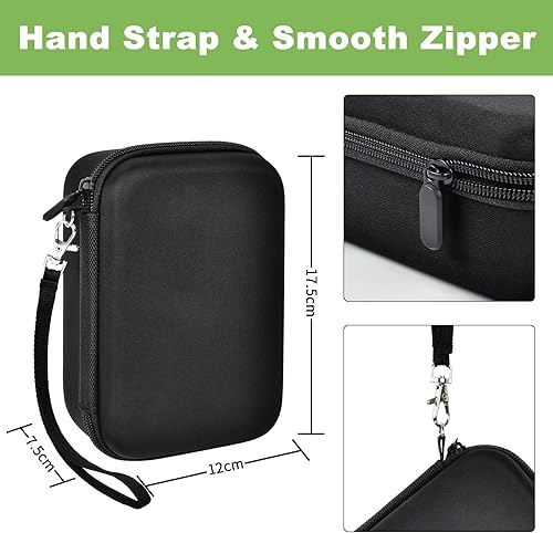 Miniatura 5 de Funda para unidad flash USB, tarjeta SD, tarjeta de memoria y unidades de pulgar para SanDisk, para Samsung, organizador de almacenamiento protector