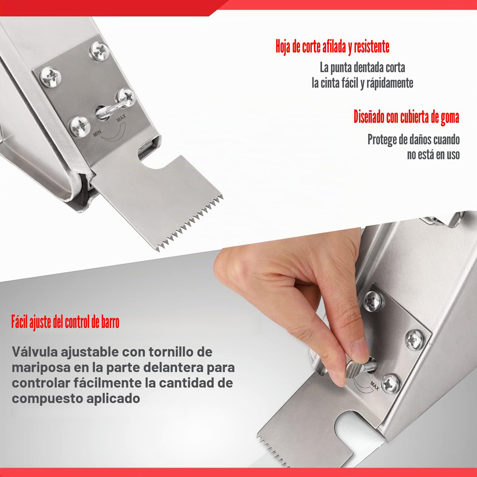 Goldblatt Herramientas de encintar para paneles de yeso con cuchillo de encintar de acero azul de 25 cm, ligero y cómodo para acabados y reparaciones
