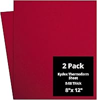 Vista 115 de Kydex Sheets - Solid Color DIY Kit for Crafting Holsters, Sheaths, and Mag Pouches - (8x8, 8x12, 12x12), Premium Thermoform Sheets - Thick, Durable