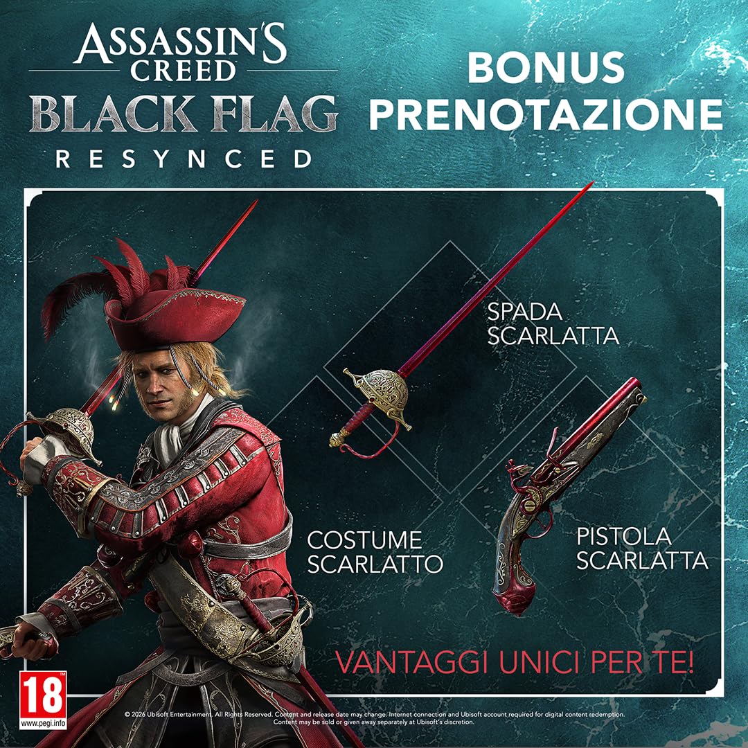 Assassin's Creed Black Flag Resynced Launch Edition (PS5)
