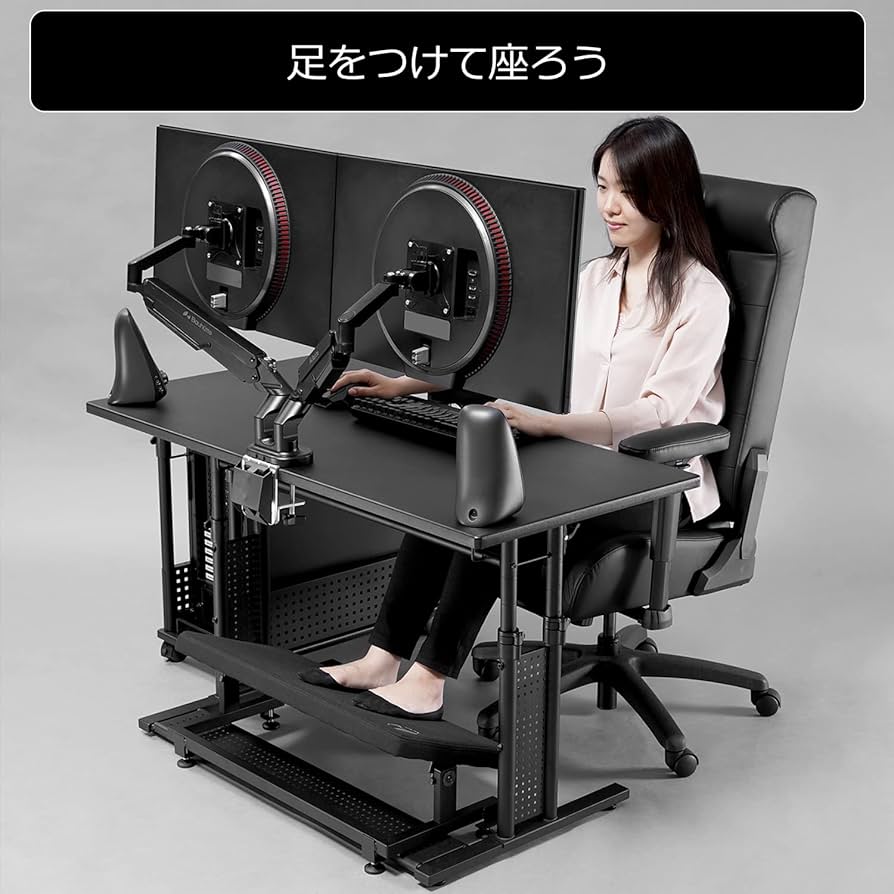 チルトフットレストワイド　BFT-700-BK　Bauhutte バウヒュッテ 71fQrbzVdzL._UF894,1000_QL80_.jpg