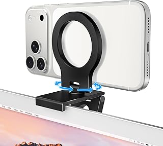 Itramax Continuity Rotation Camera Mount for Desktop Monitor,iPhone Webcam Stand,Magnetic iPhone Monitor Mount Price In India