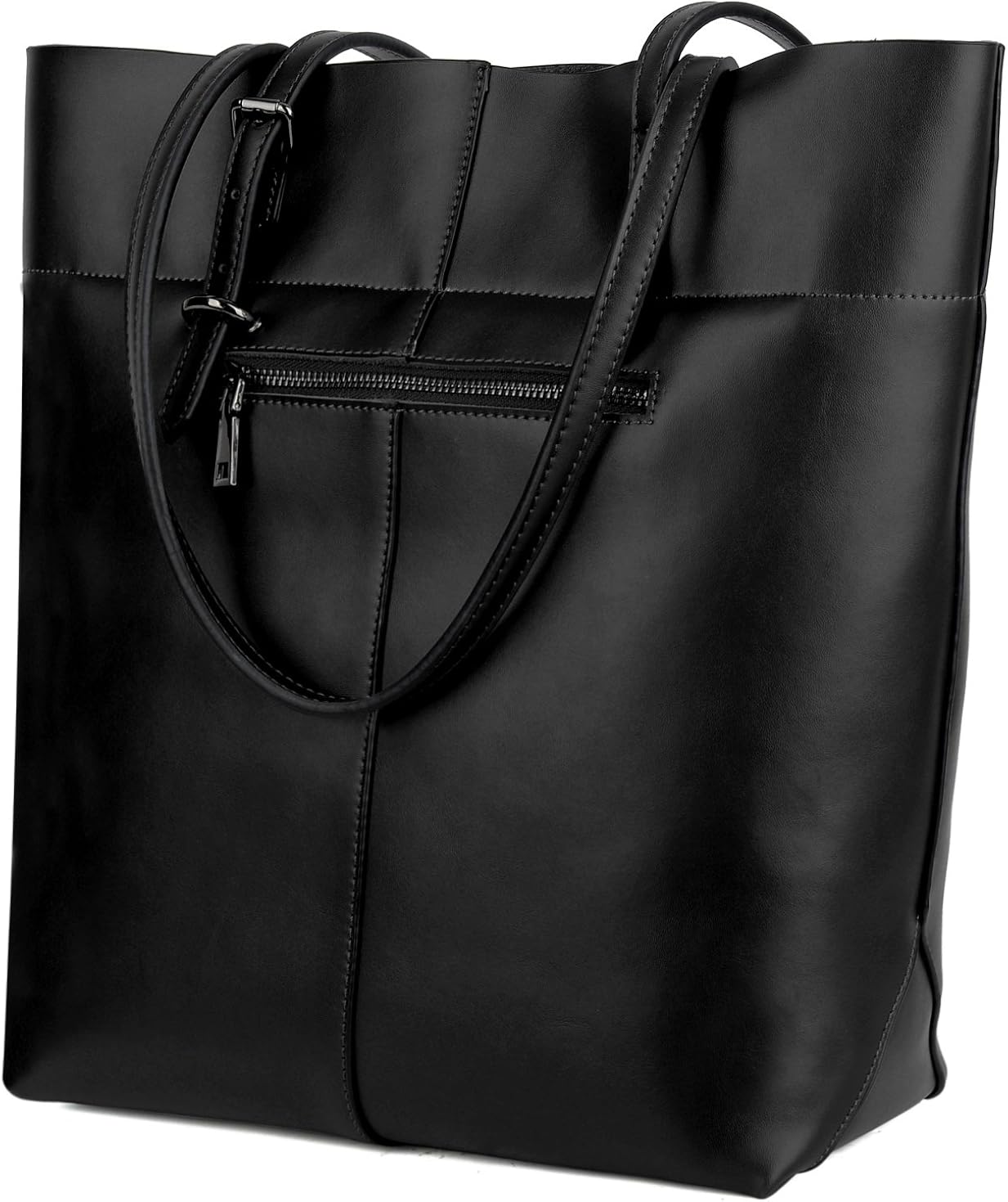 YALUXE Leather Tote Women's Soft Work Shoulder Bag (Upgraded 2.0)