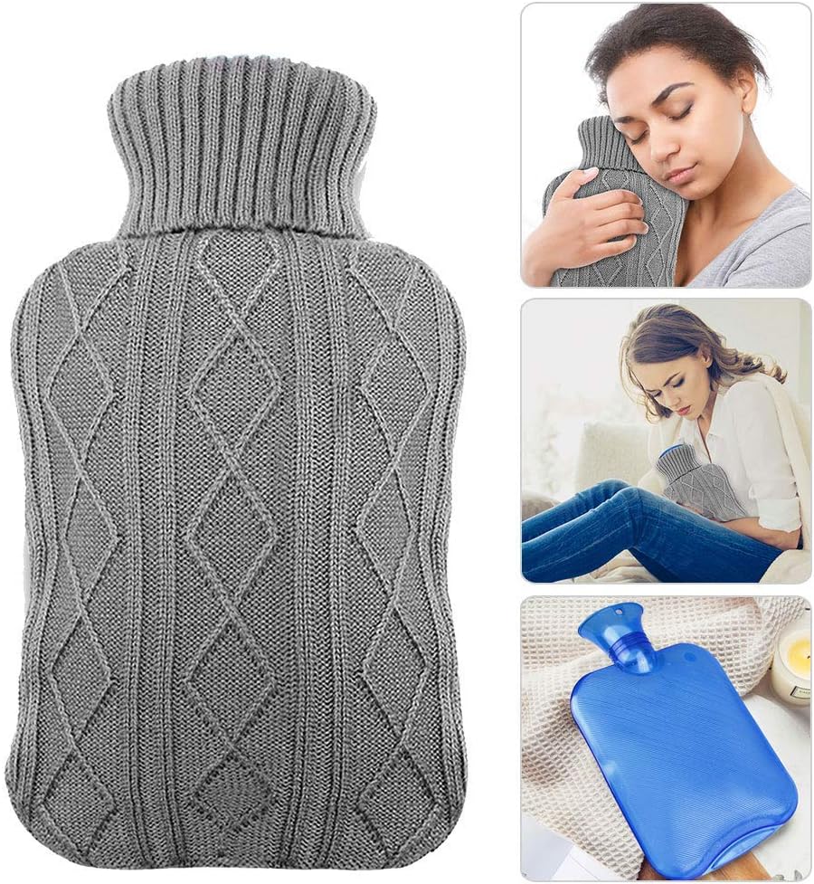 bottiglia di acqua calda per i crampi