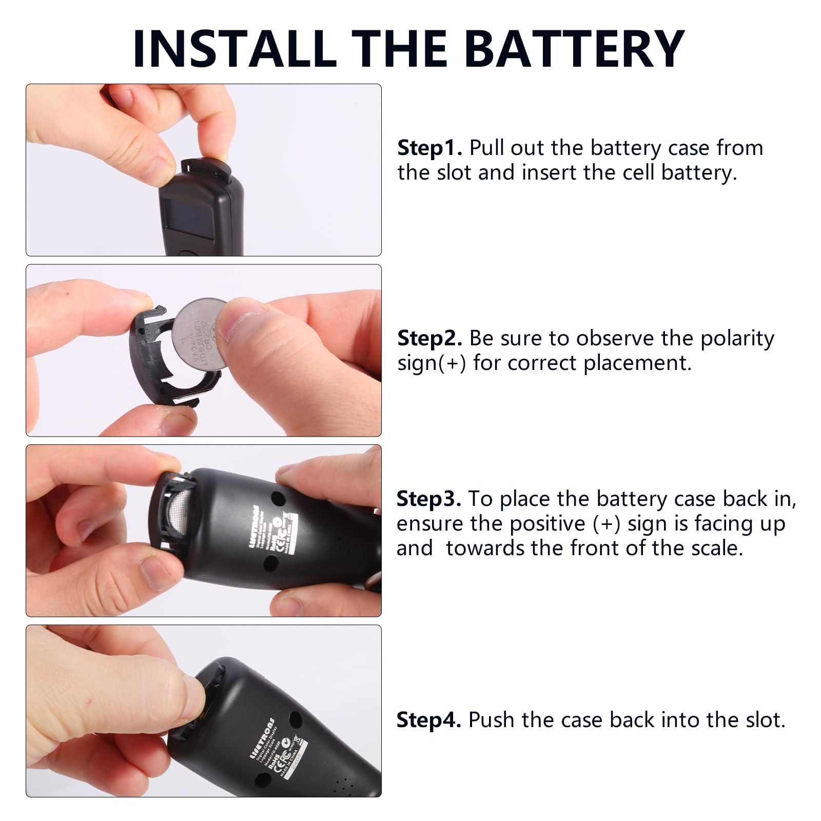 Lifetrons Échelle De Bagage à écran LCD Couleur Numérique