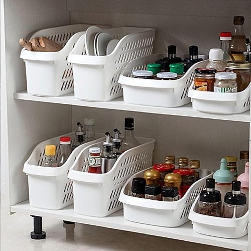 Miniatura 6 de Organizador para debajo del fregadero, organizador extraíble para debajo del fregadero, organizador de despensa, cesta de almacenamiento de
