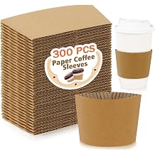 300 PCS Coffee Cup Sleeves