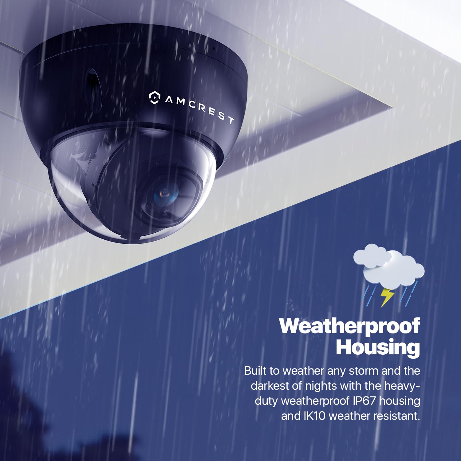 Amazon.com : Amcrest 2-Pack UltraHD 4K (8MP) Dome POE IP Camera