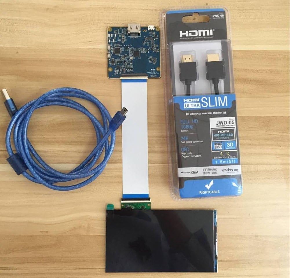 AMELIN HDMI to MIPI Interface Driver Board for 1.39 inch 400x400 Round OLED
