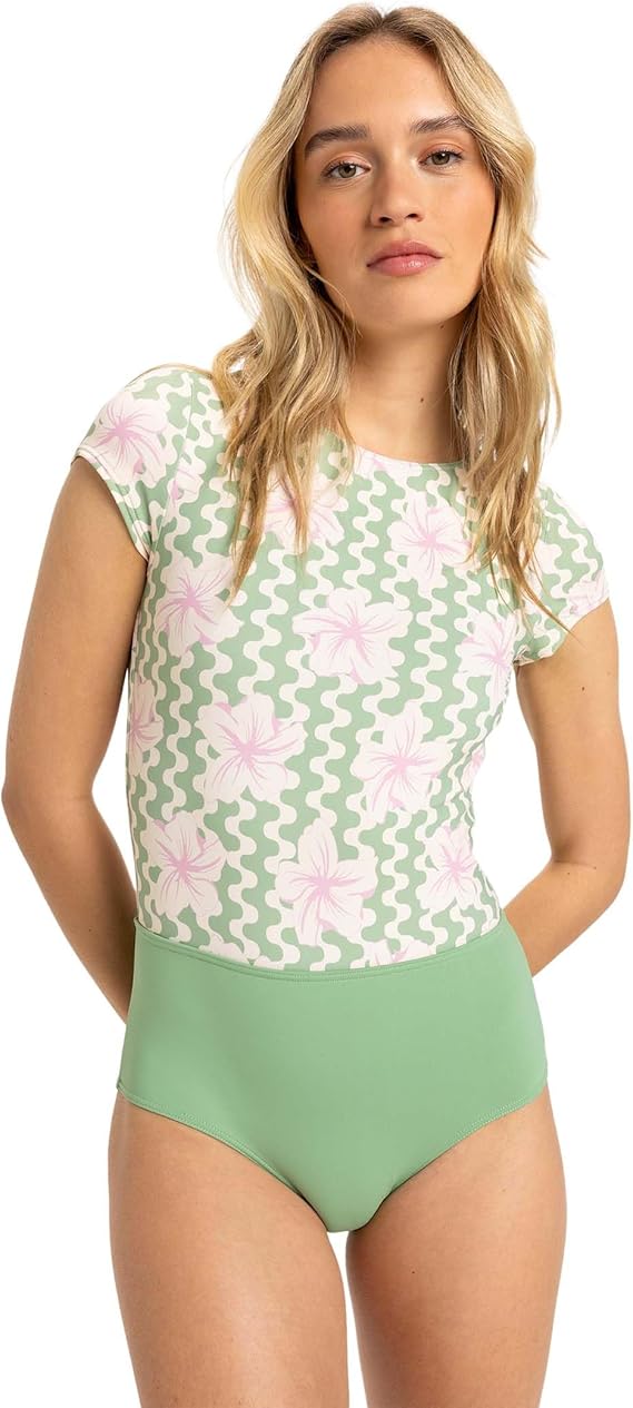 Amazon | [ロキシー] HIBISCUS DAZE SS ONESIE 2 ウィメンズ