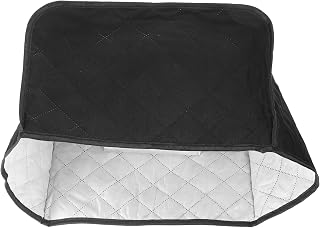 LABRIMP Funda Protectora De Repuesto para Máquina De Pan para Electrodomésticos Tostadora Color Amarillo Retro De Acero Inoxidable para Encimera De Poliéster Y Color Negro