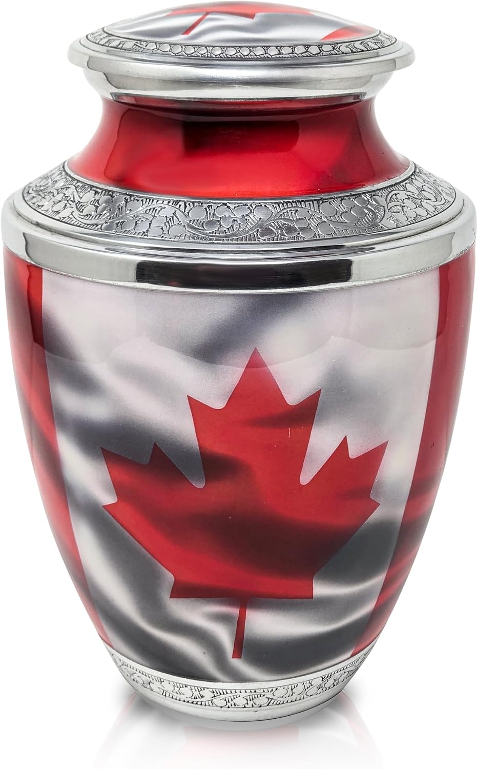 Country Flag Cremation Urn for Human Ashes for Funeral, Burial or Home. Urn for Ashes Adult Male Female Large Urns for Dad Mom and Cremation Urns for Human Ashes (US Flag)