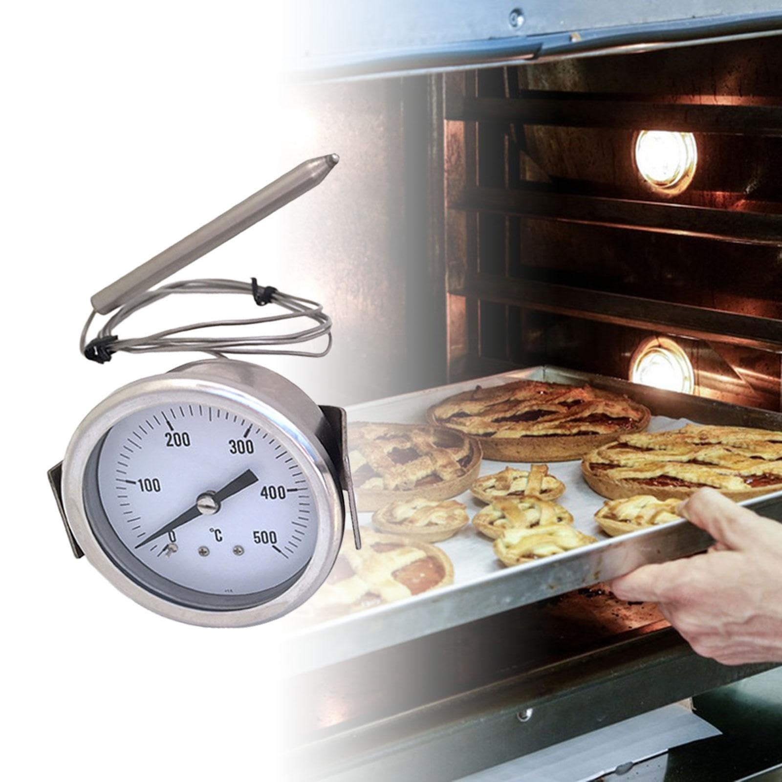 Termometro per Barbecue, Termometro per Barbecue in Gradi Fahrenheit E Indicatore di Calore 0-500 °C