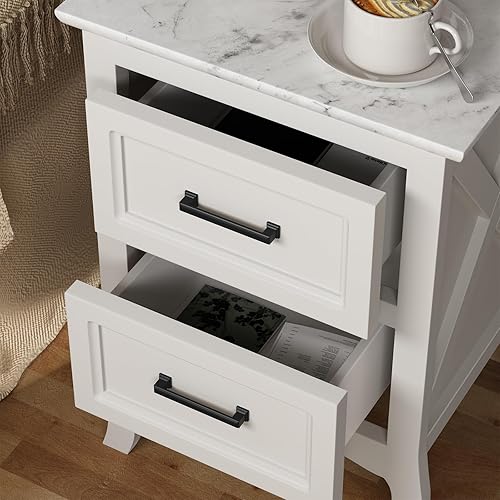 Miniatura 4 de 10 Pack Matte Black Cabinet Handles, 3 Inch Hole Center Pulls, Kitchen Cabinet Handles Square Drawer Pulls for Kitchen Bathroom Bedroom Negro