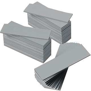 30 Pieces 2.6 x 0.8 Inch Silicone Thermal Pad Reusable Thermal Conductive Silicone Pad Each Thick for Gpu Heatsink CPU Chip Heat Conduction or LED Heat Conduction (Dark Gray)