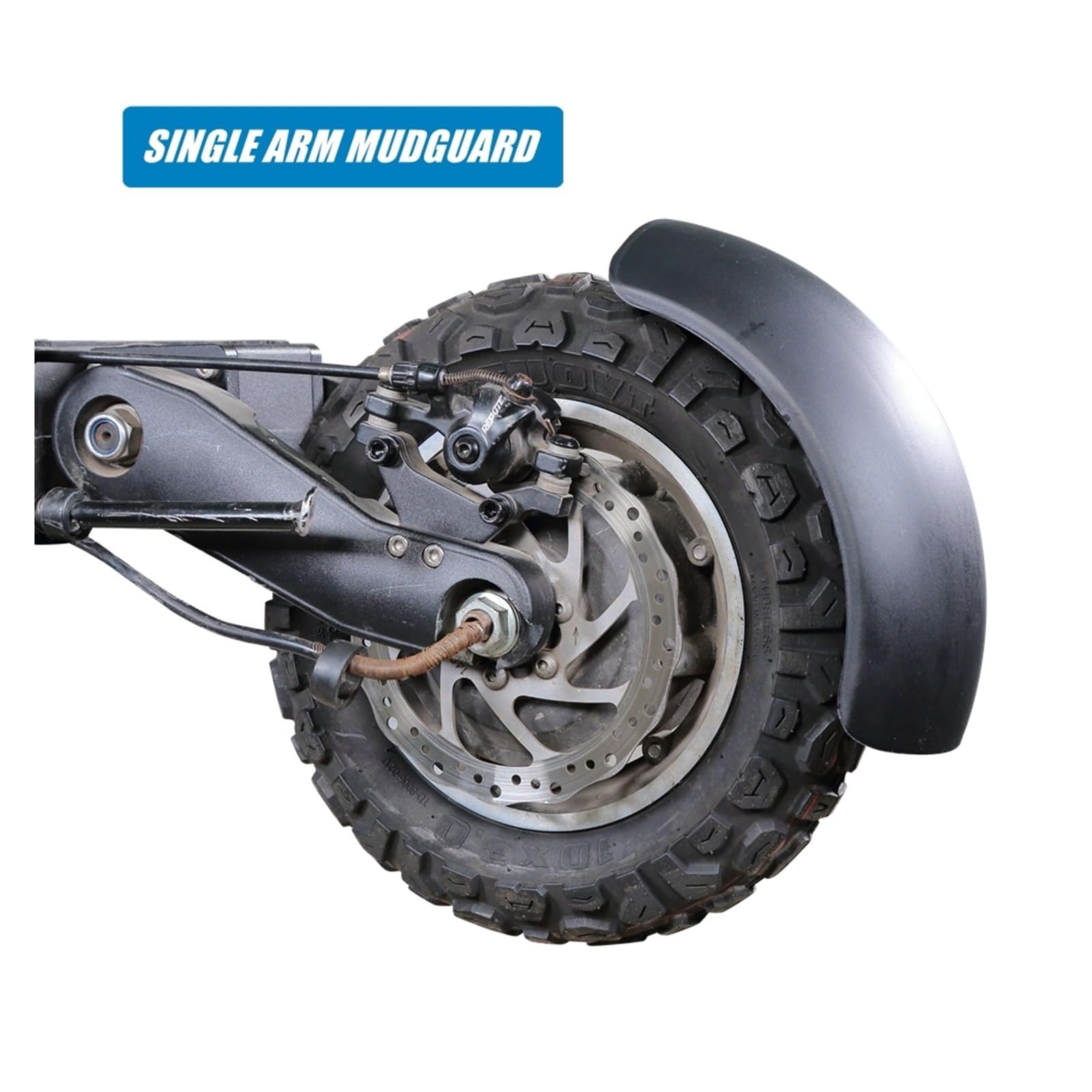 Parafango modificato Modello B Compatibile con DUALTRON VSETT MUKUTA KAABO KUGOO TEVERUN parafango Anteriore e Posteriore for Scooter Elettrico da 10 Pollici(2 Pieces)