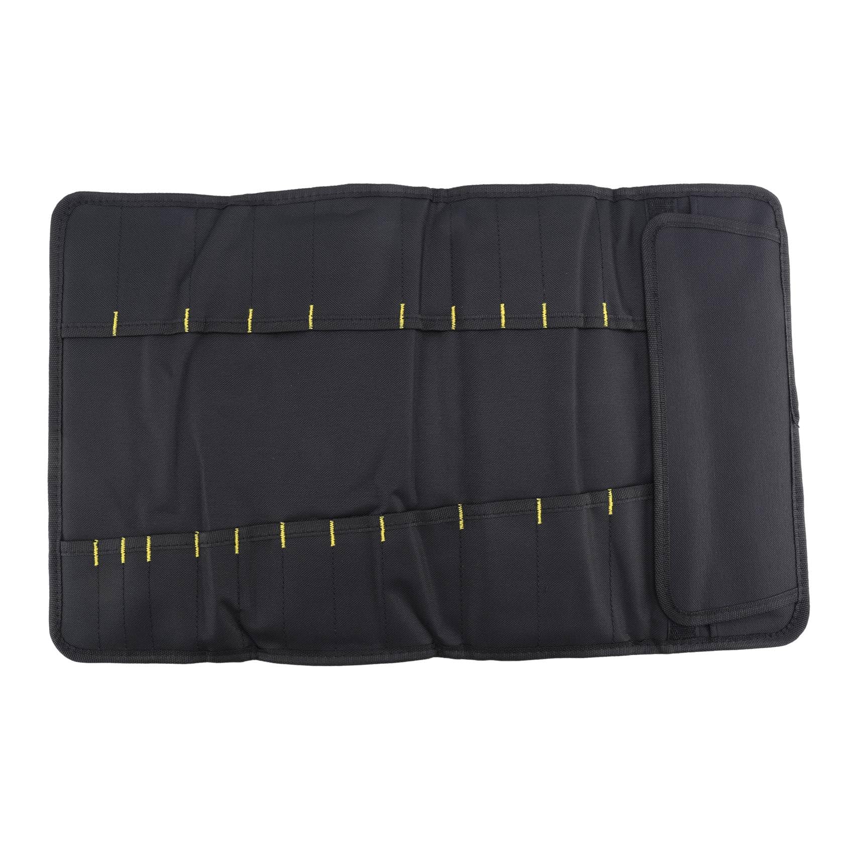 Borsa per coltelli in rotolo per contenere fino a 22 coltelli, colore: nero