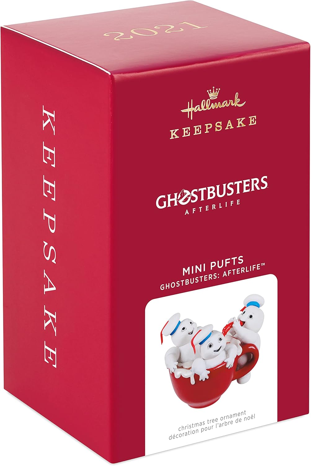 Hallmark Keepsake Christmas Ornament 2021, Ghostbusters: Afterlife Mini Pufts