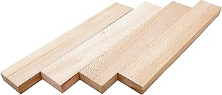 Barrington Hardwoods' Quarter Sawn Sycamore Lumber Board - 3/4" x 2" (4 Pcs) (3/4" x 2" x 36")