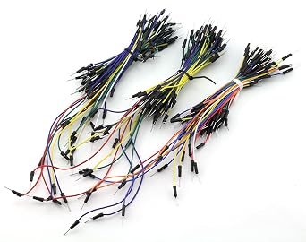 ZYAMY 195 pcs اللوح الطائر الأسلاك 12 cm 16 cm 20 cm 24 cm لحام مرنة اللوح توصيل خط الكابلات الذكور إلى الذكور اللوح الطائر 65 pcs/مجموعة x 3