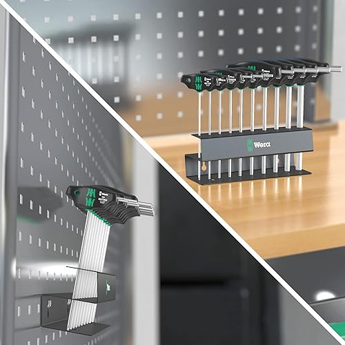 Miniatura 7 de Wera 45410 HF Imperial 2 Screwdrvr - Mango en T hexagonal Plus 10 piezas