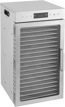 Commercial Dehydrator Large Dehydrators for Food and Jerky, 800W 18 Trays Commercial Electric Food Dehydrator Machine Stainless Steel Meat Dehydrator Fruit Dryer, 86F-194F & 24Hour Timer