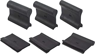 Peachtree Woodworking Supply Double Ended Contour Sanding Grips for Concave & Convex Profile Sanding 6 Piece Set. Large Size Grip Pads with Larger Profiles. Ideal for Crown Molding Molding Frames or General Woodworking Use