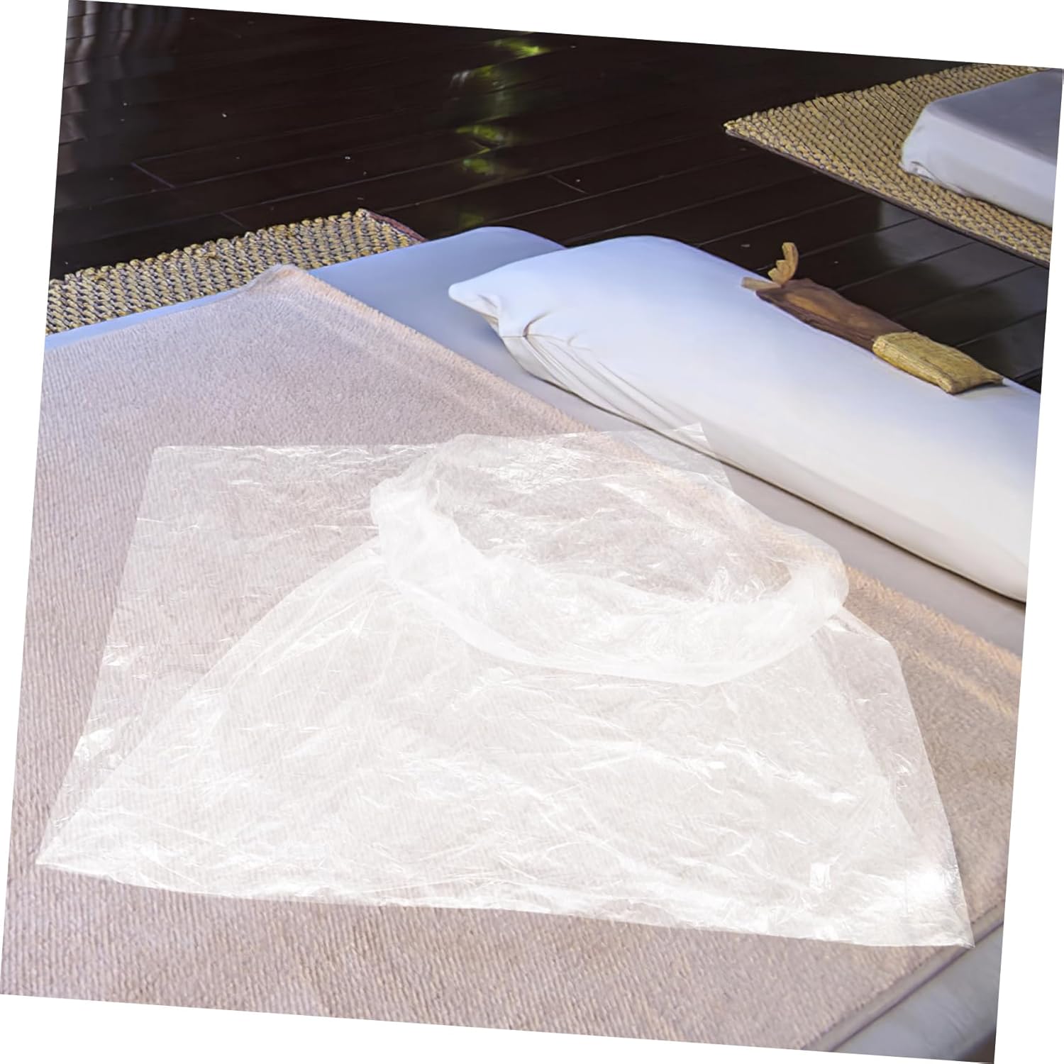 Disposable Sauna Blanket Insert 110x200cm Thick Liner Waterproof Sauna Bag 50-Piece Set