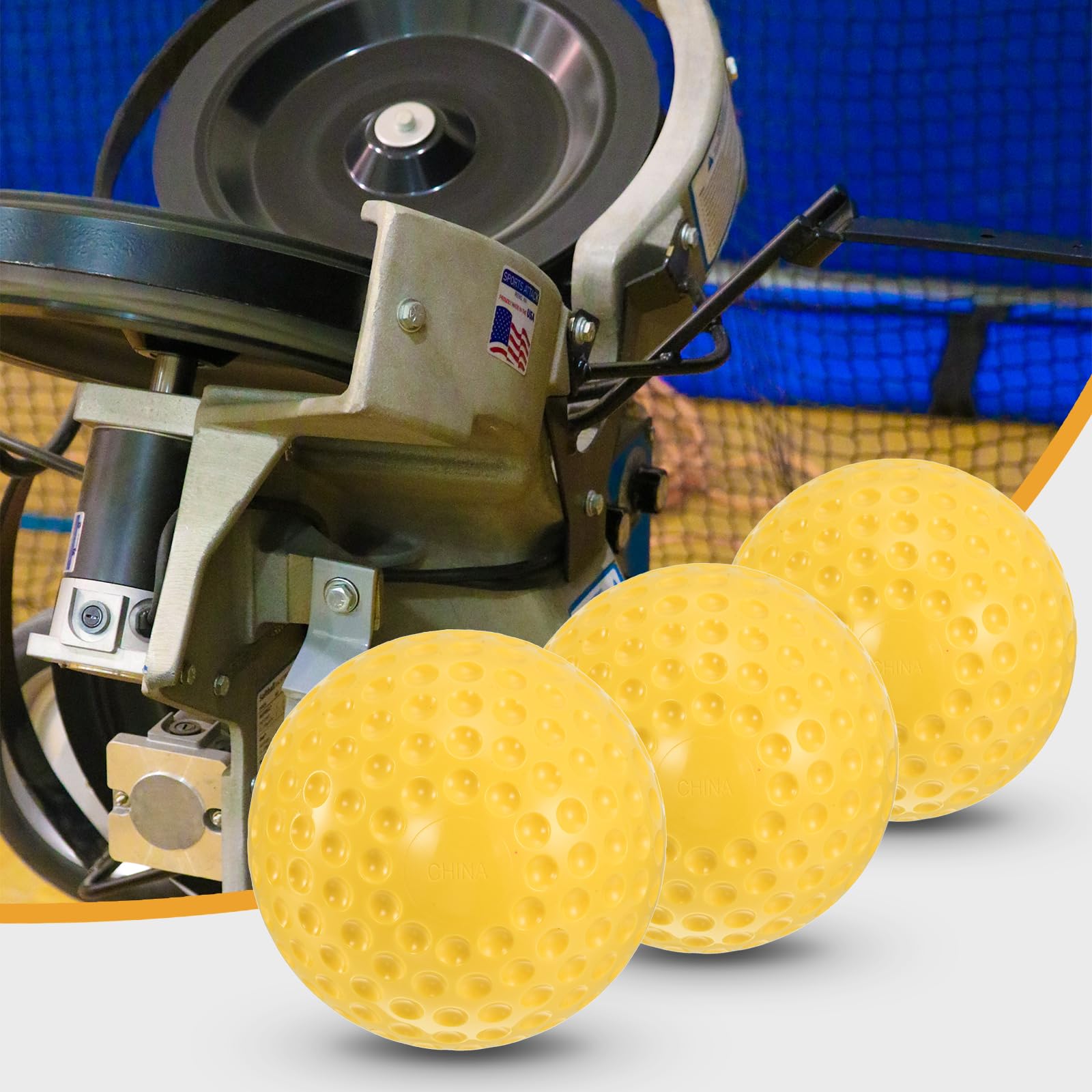 Amazon | PATIKIL 30.5 cm ピッチングマシンソフトボール 12個