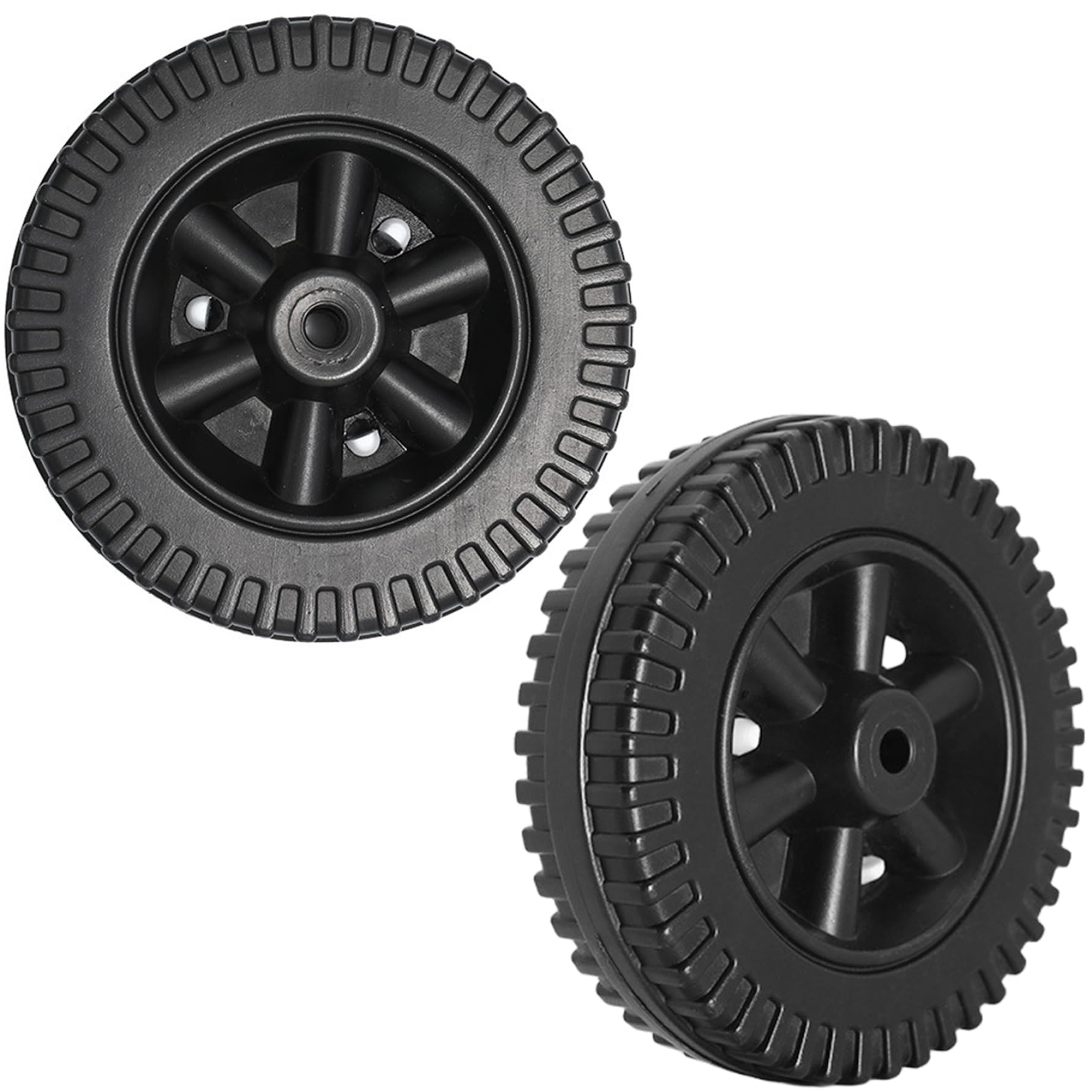 2 ruote per griglia di ricambio da 6 pollici resistenti al calore e all'usura, ruote per griglia per barbecue resistenti, facili da usare per forniture per grigliate all'aperto