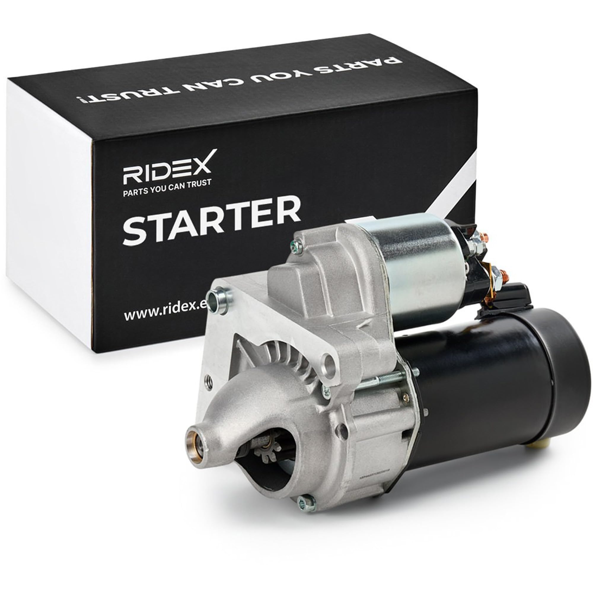 RIDEX 2S0063 Démarreur pour voiture 12V, 1,4KW, Compatible avec PEUGEOT 206 3/5 portes 2A/C 3640319 3640320 28100YV010