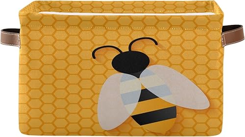 Miniatura 40 de AUUXVA Ombra Cesta de almacenamiento de flores colorida con forma de calavera de azúcar Caja de almacenamiento de lona duradera plegable cesta