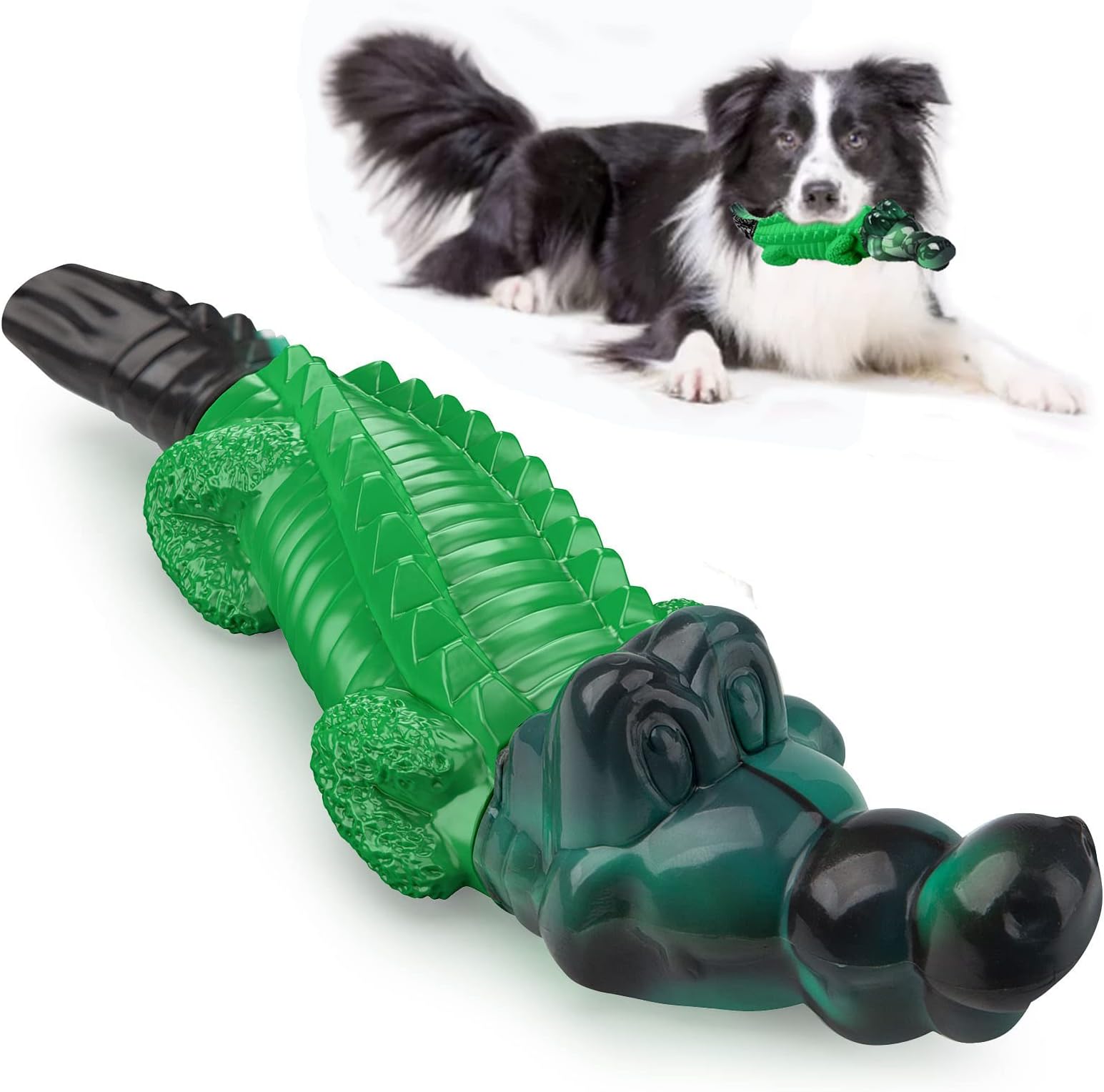 Dog Toys/Dog Toys for Aggressive Chewers/ Dog Chew Toys for Large Dog/Tough Dog Toys/Food Grade Nylon & Rubber Dog Toys/Dog Toys for Small, Medium and Large Dogs