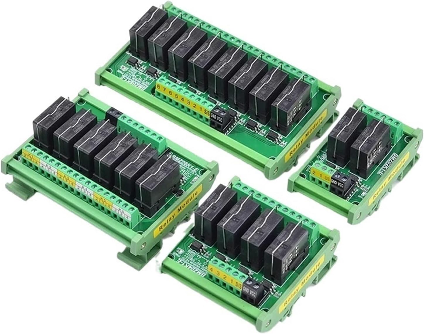 2-24CH 16A Pluggable Optocoupler Isolation Relay Module Supply Voltage: 12V/24V Trigger 1.8V(16CH)