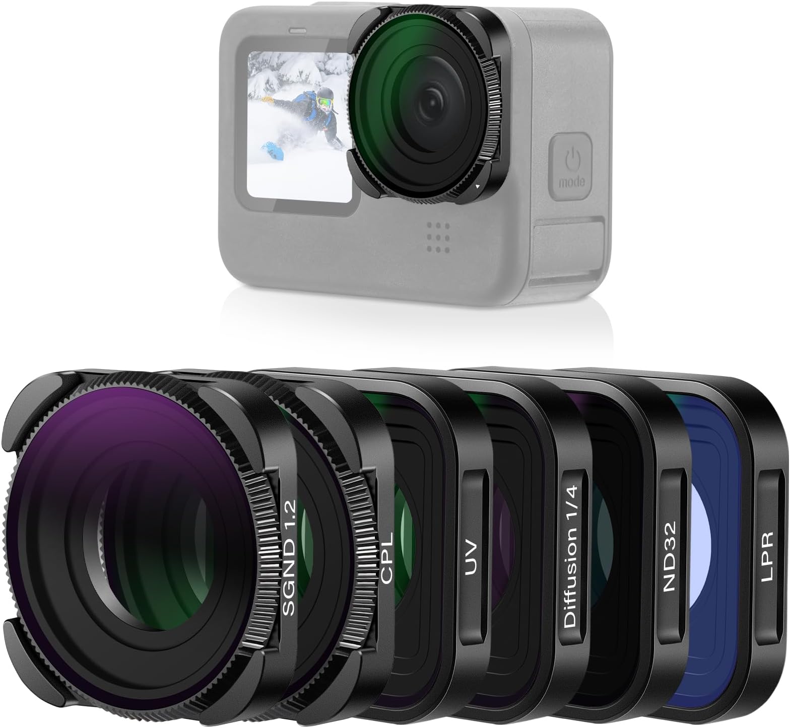 Freewell Bright Day - 4K Séries - 4Pack Filtres Compatible avec Mavic Mini/Mini 2/Mini SE/Mini 2 SE Freewell Bright Day - 4K Séries - 4Pack Filtres Compatible avec Mavic Mini/Mini 2/Mini SE/Mini 2 SE