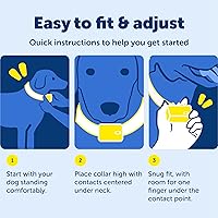 Vista 6 de PetSafe Collar NanoBark – Collar de disuasión de ladridos ligero de larga duración con múltiples niveles de estimulación estática, personalizable