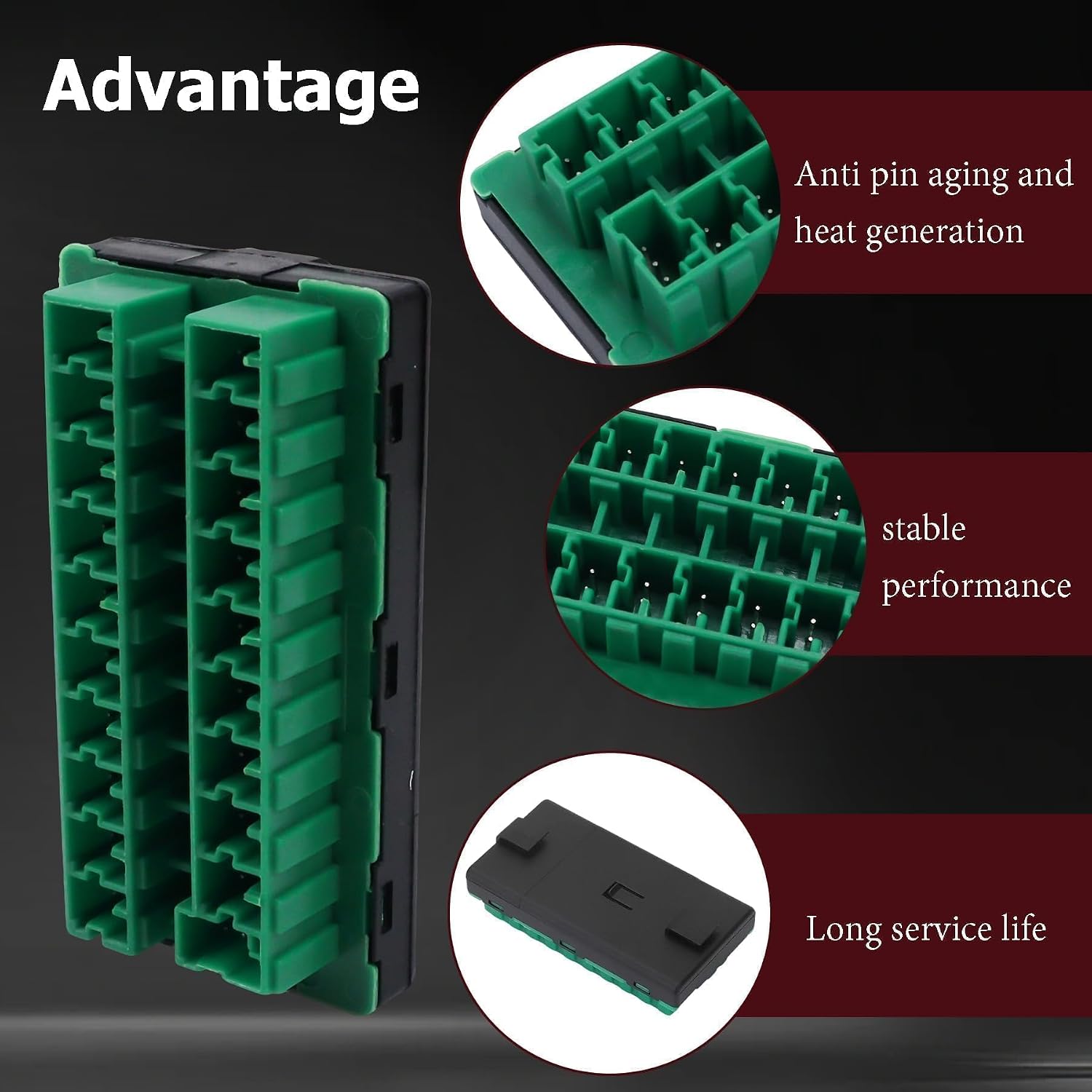 68321746AA CAN-C Buss Star Splice Block Fuse Connector Fit for Jeep Gladiator/Wrangler JT JL for Chrysler Pacifica/Voyager for Dodge Ram 1500/2500/3500 2017-2025 2-2272352-5