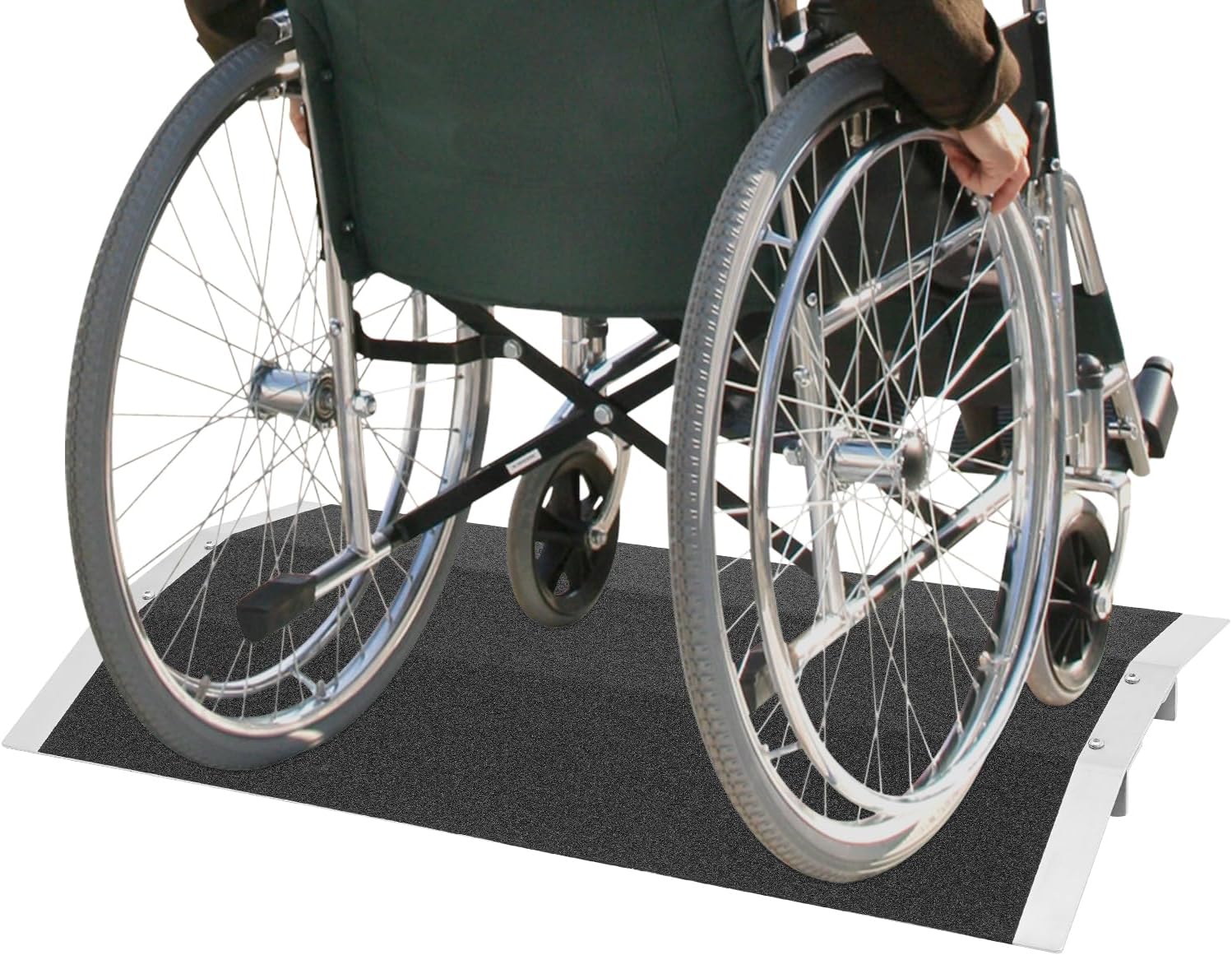 Wheelchair Ramp, Aluminium Alloy 80x40cm Threshold Ramp Door Threshold ...