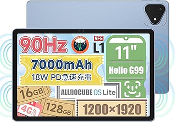 Amazon.co.jp: ALLDOCUBE iPlay60 Pro タブレット11インチ 90Hz高