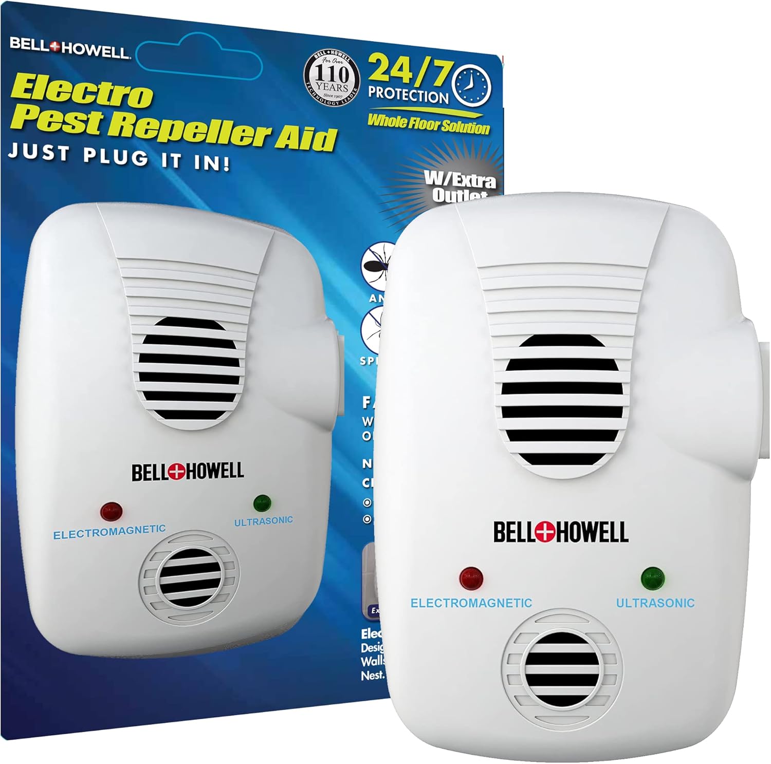 Bell + Howell and Ultrasonic Pest Repeller with AC