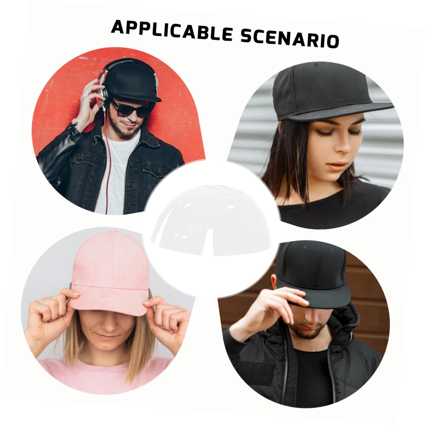30 pezzi cappello da Baseball corona inserti cappello Shaper per cappelli da Baseball per adulti berretti da Tennis  15