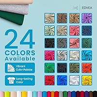 Vista 3 de EOVEA - Tela de algodón y elastano por yarda - Tejido de jersey elástico en 4 direcciones - Tela de camiseta de elastano y algodón - Ligero