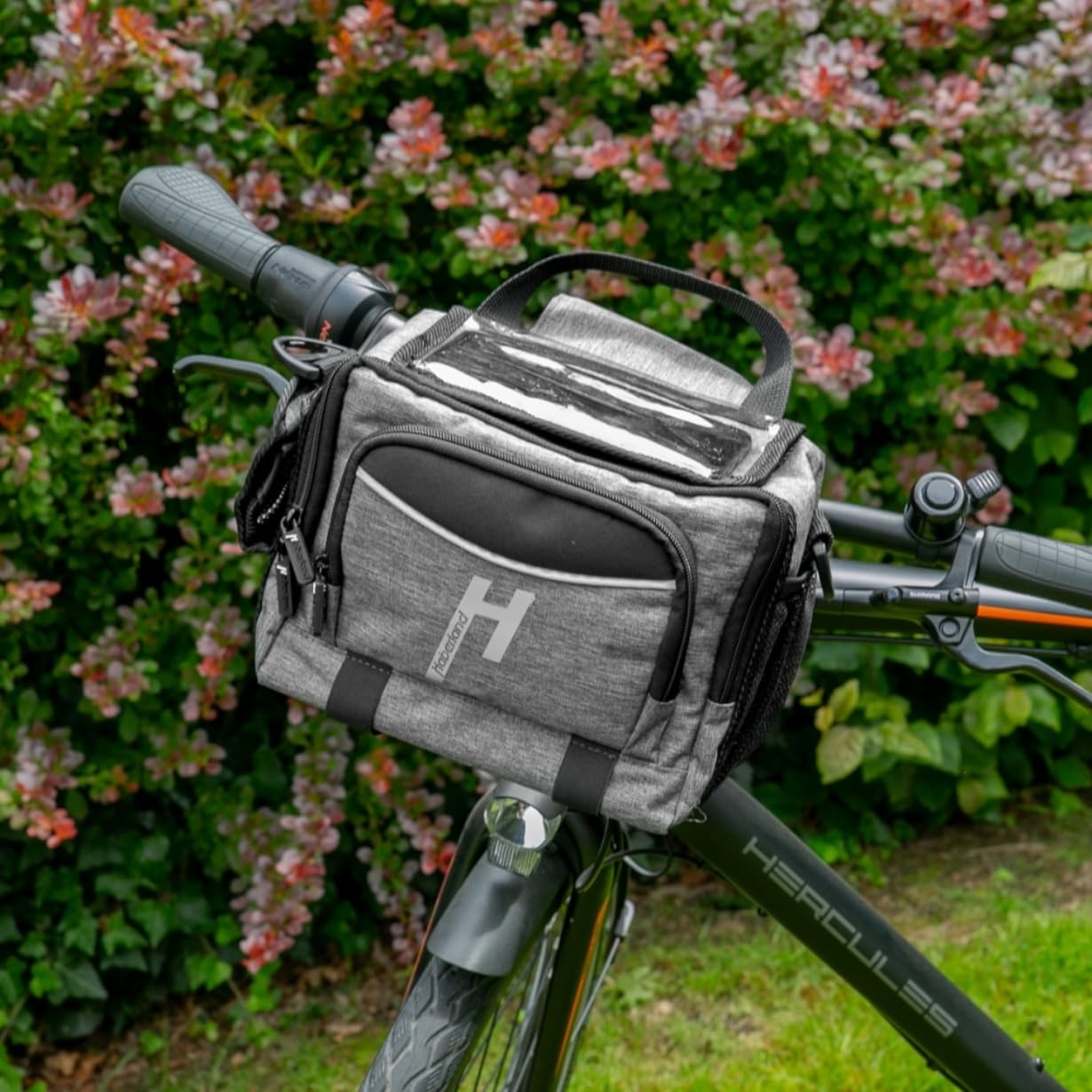 Haberland Bottle Fahrrad Lenkertasche grau