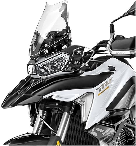 Miniatura 6 de Para Benel-&li TRK 702 TRK702 TRK702X 2022 2023 Protector de luces delanteras de motocicleta TRK 702X Protector de faros delanteros Parrilla de malla