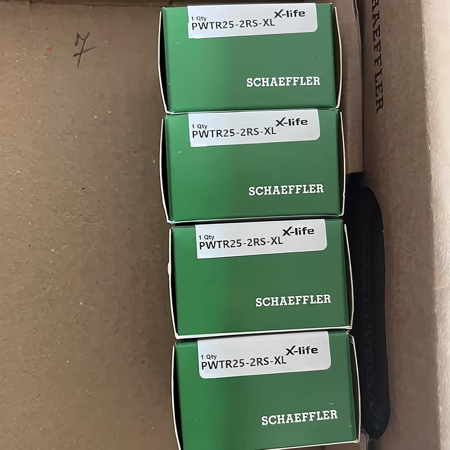 PWTR25-2RS-XL INA Yoke Type Track Rollers Bearing Full complement Cylindrical Roller Set with axial Guidance Lip Seals on Both Sides Alta capacidad de carga Radial