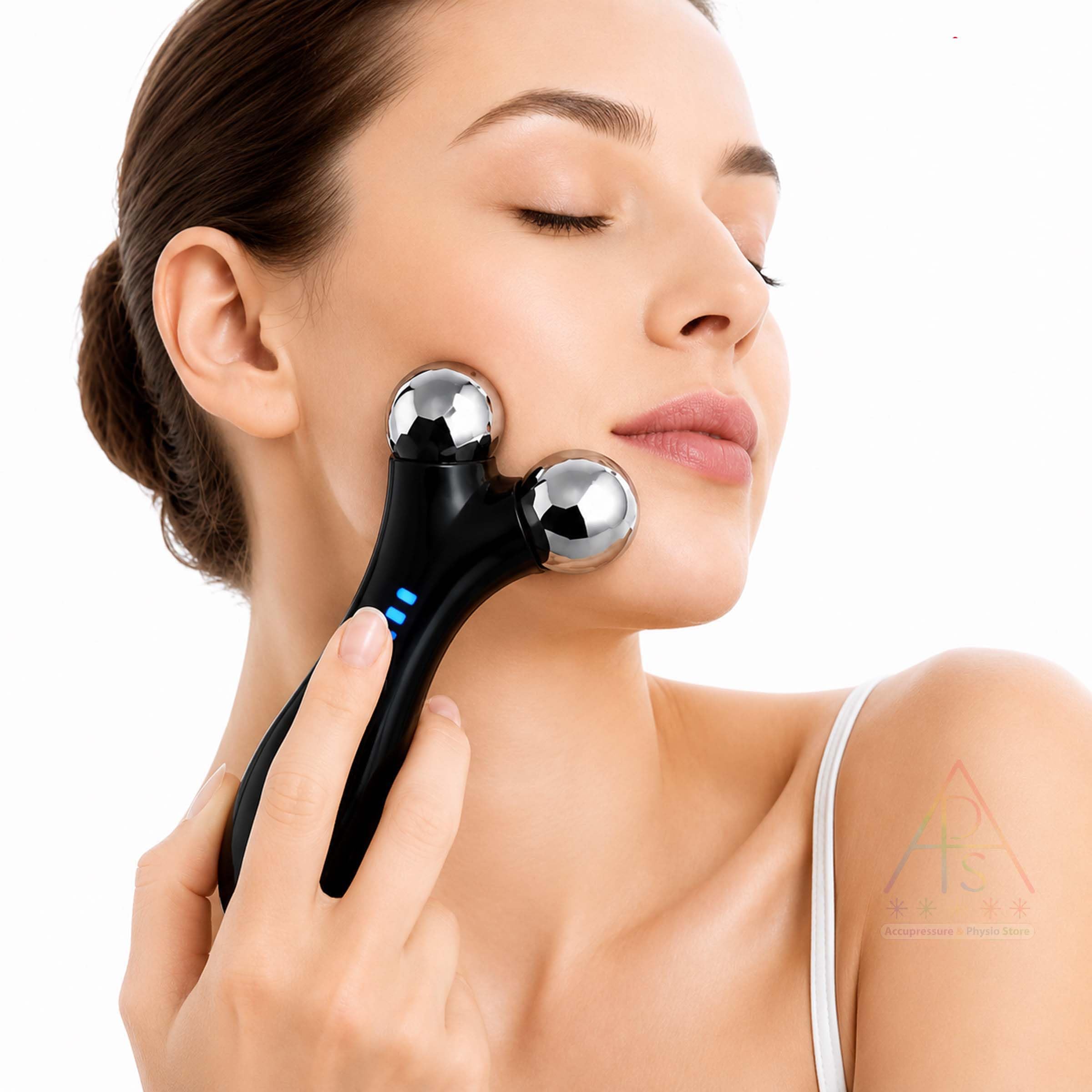 Facial Slimming Device with 3D Stereoscopic Shaping Microcurrent | Face and Neck Toning, Handheld Design, Skin Care Device, Microcurrent Technology, 3D Shaping-image-16