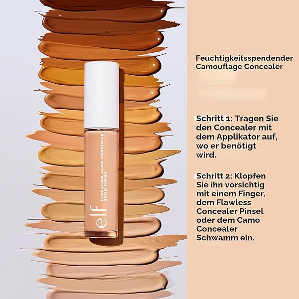 Besuche den e.l.f.- e.l.f. Hydrating Satin Camo Concealer, Fair Beige in use